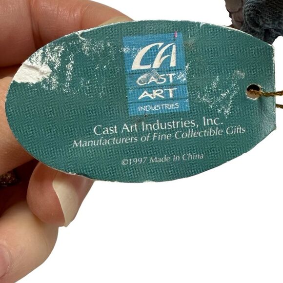 Vintage Cast Art Slapstix Hook, Line & Sinker Figurine Fishing Clown #04138 1999 - Picture 13 of 16